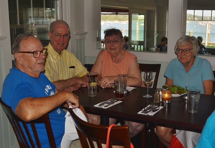 at the Seafood Shanty